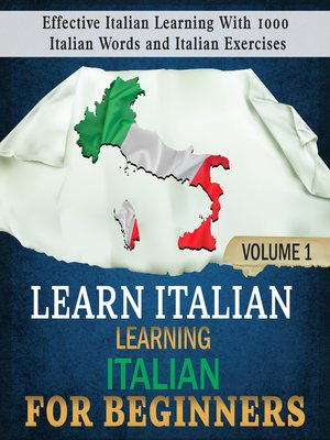 Learning Italian for Beginners, 1 - Audiobook